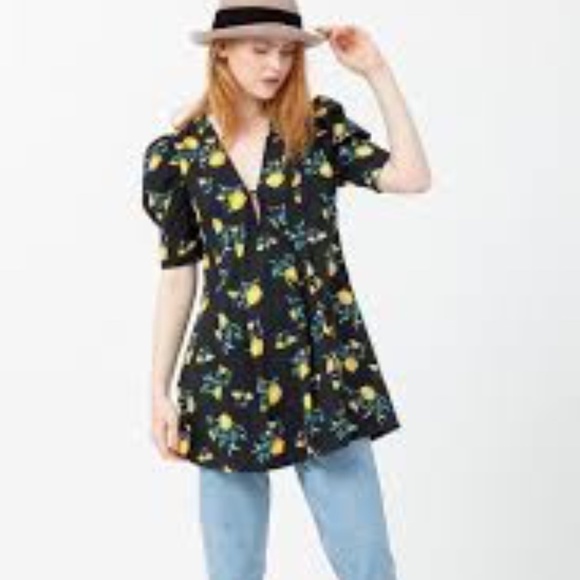 Free People Adelle Floral Tunic - Picture 1 of 10